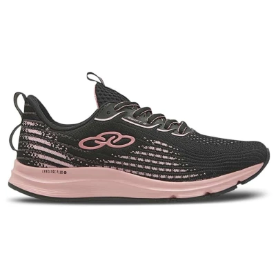 TÊNIS OLYMPIKUS SWIFT 2 FEMININO - Preto/rosa TÊNIS OLYMPIKUS SWIFT 2 FEMININO - Preto/rosa