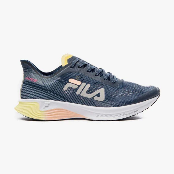 TÊNIS PARA CORRIDA FILA KR5 FEMININO - Marinho/amarelo TÊNIS PARA CORRIDA FILA KR5 FEMININO - Marinho/amarelo