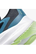 TÊNIS PARA CORRIDA NIKE AIR ZOOM WINFLO 7 MASCULINO - Preto/verde