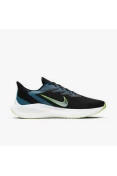 TÊNIS PARA CORRIDA NIKE AIR ZOOM WINFLO 7 MASCULINO - Preto/verde