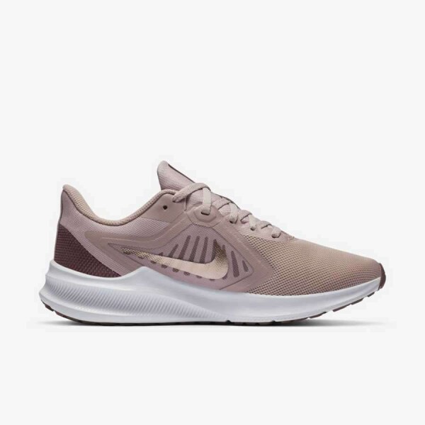 TENIS PARA CORRIDA NIKE DOWNSHIFTER 10 FEMININO - Rosa/branco