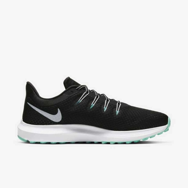 TÊNIS PARA CORRIDA NIKE QUEST 2 FEMININO - Preto/azul celeste
