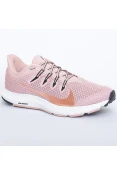 TÊNIS PARA CORRIDA NIKE QUEST 2 FEMININO - Rosa/branco