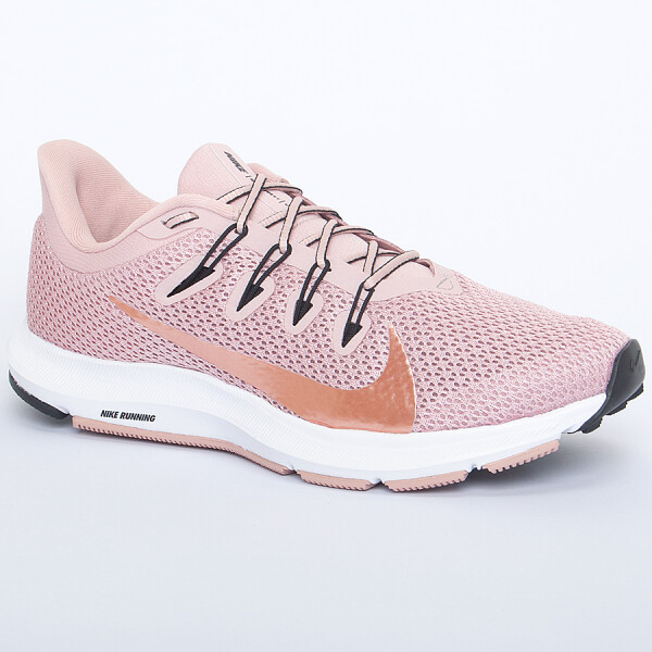 TÊNIS PARA CORRIDA NIKE QUEST 2 FEMININO - Rosa/branco