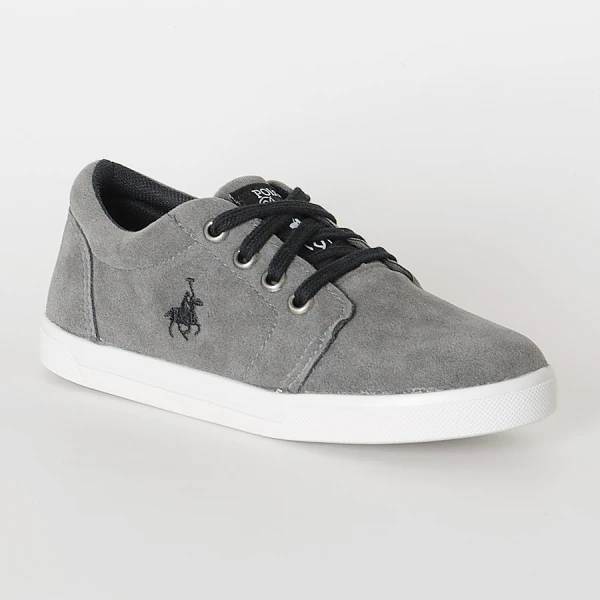TÊNIS POLO ROYAL STREET INFANTIL - Chumbo/branco TÊNIS POLO ROYAL STREET INFANTIL - Chumbo/branco