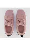 TÊNIS PUMA BEBÊ WIRED RUN INFANTIL - Rosa/branco