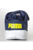 TÊNIS PUMA COMET V INF BDP INFANTIL - Marinho/amarelo