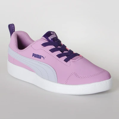 TÊNIS PUMA COURTFLEX PS INFANTIL - Lilas/roxo