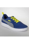 TÊNIS PUMA COURTFLEX PS INFANTIL - Marinho/verde