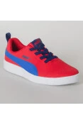 TÊNIS PUMA COURTFLEX PS INFANTIL - Vermelho/azul