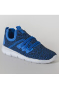 TÊNIS PUMA FLASH KNIT AC BDP INFANTIL - Azul/preto