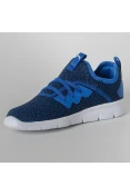 TÊNIS PUMA FLASH KNIT PS BDP INFANTIL - Azul/preto
