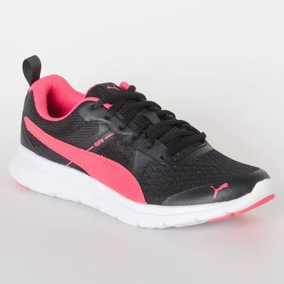 TÊNIS PUMA FLEX ESSENTIAL INFANTIL - Preto/pink