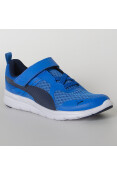 TÊNIS PUMA FLEX ESSENTIAL V PS INFANTIL - Azul/preto