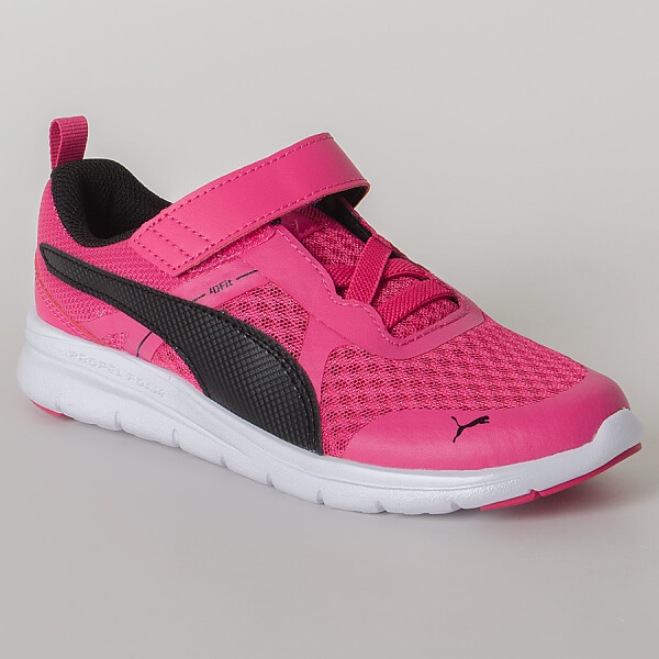TÊNIS PUMA FLEX ESSENTIAL V PS INFANTIL - Pink/preto