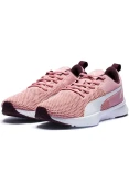 TÊNIS PUMA FLYER RUNNER V BEBÊ - Rosa/branco