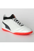 TÊNIS PUMA FUTSAL ONE 17.3 IT BDP - Branco/preto TÊNIS PUMA FUTSAL ONE 17.3 IT BDP - Branco/preto