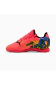 TÊNIS PUMA FUTURE 7 PLAY NEYMAR JR FUTSAL INFANTIL - Rosa/azul