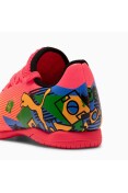 TÊNIS PUMA FUTURE 7 PLAY NEYMAR JR FUTSAL INFANTIL - Rosa/azul