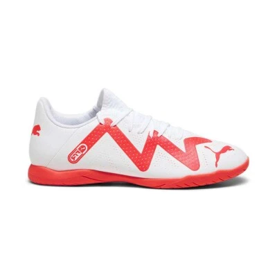 TÊNIS PUMA FUTURE PLAY IT BDP FUTSAL - Branco/vermelho