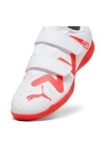 TÊNIS PUMA FUTURE PLAY IT V FUTSAL INFANTIL - Branco/vermelho