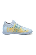 TENIS PUMA FUTURE Z 4.1 NJR IT JR BDP FUTSAL INFANTIL - Branco/azul