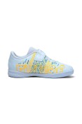 TENIS PUMA FUTURE Z 4.1 NJR IT V PS BDP FUTSAL INFANTIL - Branco/azul