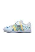 TENIS PUMA FUTURE Z 4.1 NJR IT V PS BDP FUTSAL INFANTIL - Branco/azul TENIS PUMA FUTURE Z 4.1 NJR IT V PS BDP FUTSAL INFANTIL - Branco/azul