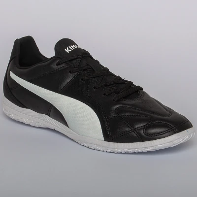 TÊNIS PUMA KING HERO IT FUTSAL - Preto/branco