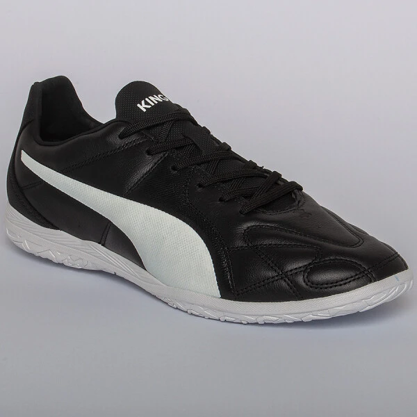 TÊNIS PUMA KING HERO IT FUTSAL - Preto/branco
