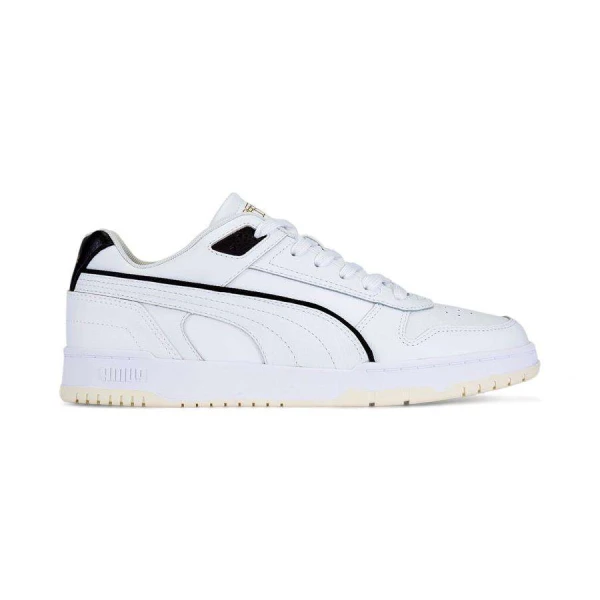 TÊNIS PUMA RBD GAME LOW MASCULINO - Branco/preto TÊNIS PUMA RBD GAME LOW MASCULINO - Branco/preto