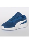 TÊNIS PUMA ST ACTIVATE AC BDP INFANTIL - Azul/branco