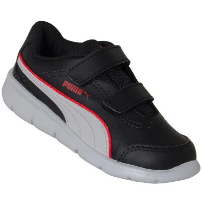 TÊNIS PUMA STEPFLEEX RUN SL V INFANTIL - Preto/branco