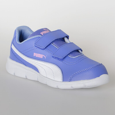 TENIS PUMA STEPFLEEX SL V PS INFANTIL - Azul/branco