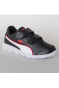 TENIS PUMA STEPFLEEX SL V PS INFANTIL - Preto/branco TENIS PUMA STEPFLEEX SL V PS INFANTIL - Preto/branco