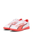 TÊNIS PUMA ULTRA PLAY IT BDP INFANTIL FUTSAL - Branco/laranja