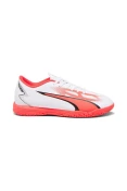 TÊNIS PUMA ULTRA PLAY IT BDP INFANTIL FUTSAL - Branco/laranja