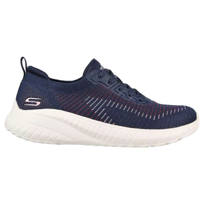 TÊNIS SCKECHERS BOBS SPORT SQUAD CHAOS - RENEGADE PARADE FEMININO - Marinho/branco TÊNIS SCKECHERS BOBS SPORT SQUAD CHAOS - RENEGADE PARADE FEMININO - Marinho/branco