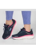 TÊNIS SCKECHERS D LUX WALKER - INFINITE MOTION FEMININO - Marinho/rosa TÊNIS SCKECHERS D LUX WALKER - INFINITE MOTION FEMININO - Marinho/rosa
