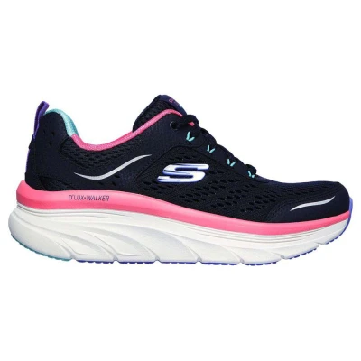 TÊNIS SCKECHERS D LUX WALKER - INFINITE MOTION FEMININO - Marinho/rosa TÊNIS SCKECHERS D LUX WALKER - INFINITE MOTION FEMININO - Marinho/rosa