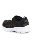 TENIS SKECHERS ADVANCE - INTERGRID INFANTIL - Preto/branco