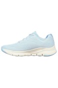 TÊNIS SKECHERS ARCH FIT FEMININO - Azul celeste/bege