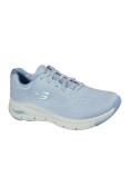 TÊNIS SKECHERS ARCH FIT FEMININO - Azul celeste/bege