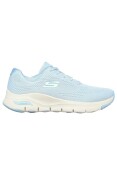 TÊNIS SKECHERS ARCH FIT FEMININO - Azul celeste/bege