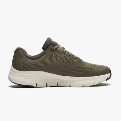 TÊNIS SKECHERS ARCH FIT MASCULINO - Verde/bege TÊNIS SKECHERS ARCH FIT MASCULINO - Verde/bege