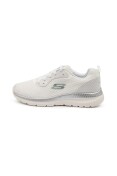 TÊNIS SKECHERS BOUNTIFUL FEMININO - Branco/prata