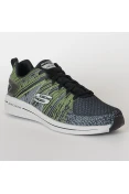 TÊNIS SKECHERS BURST 2.0 IN THE MIX II MASCULINO - Preto/verde TÊNIS SKECHERS BURST 2.0 IN THE MIX II MASCULINO - Preto/verde
