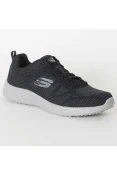 TÊNIS SKECHERS BURST DEAL CLOSER MASCULINO - Preto/grafite TÊNIS SKECHERS BURST DEAL CLOSER MASCULINO - Preto/grafite