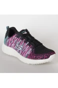TÊNIS SKECHERS BURST ELLIPSE FEMININO - Preto/pink TÊNIS SKECHERS BURST ELLIPSE FEMININO - Preto/pink
