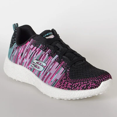 TÊNIS SKECHERS BURST ELLIPSE FEMININO - Preto/pink TÊNIS SKECHERS BURST ELLIPSE FEMININO - Preto/pink